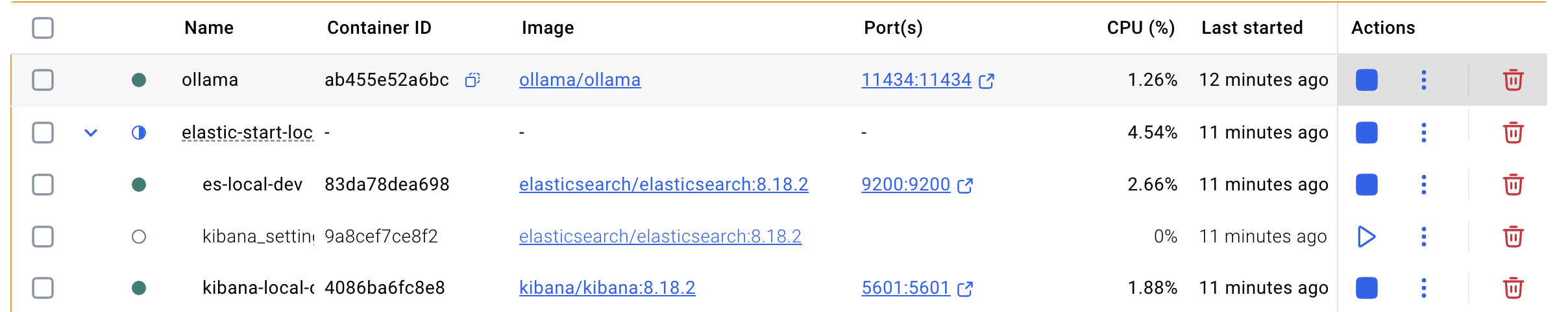 Docker Container Setup